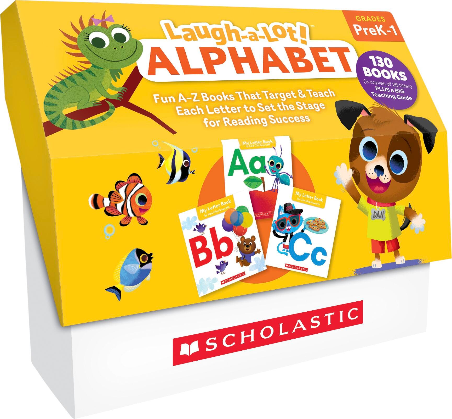 Scholastic Laugh-a-Lot Alphabet Books Class Set 2149687